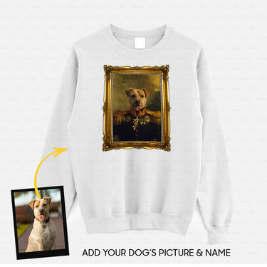 Personalized Dog Gift Idea - Royal Dog's Portrait 43 For Dog Lovers - Standard Crew Neck Sweatshirt